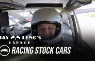Jay Leno and NASCAR driver Joey Logano Race Stock Cars – Jay Leno’s Garage