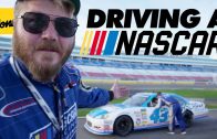 We-raced-each-other-in-a-NASCAR-Stock-Car-Donut-Media